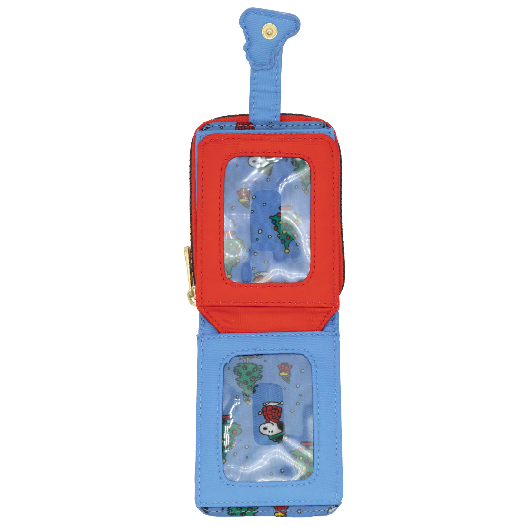 Peanuts Snoopy Puffer Jacket Accordion Cardholder Wallet