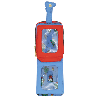 Peanuts Snoopy Puffer Jacket Accordion Cardholder Wallet