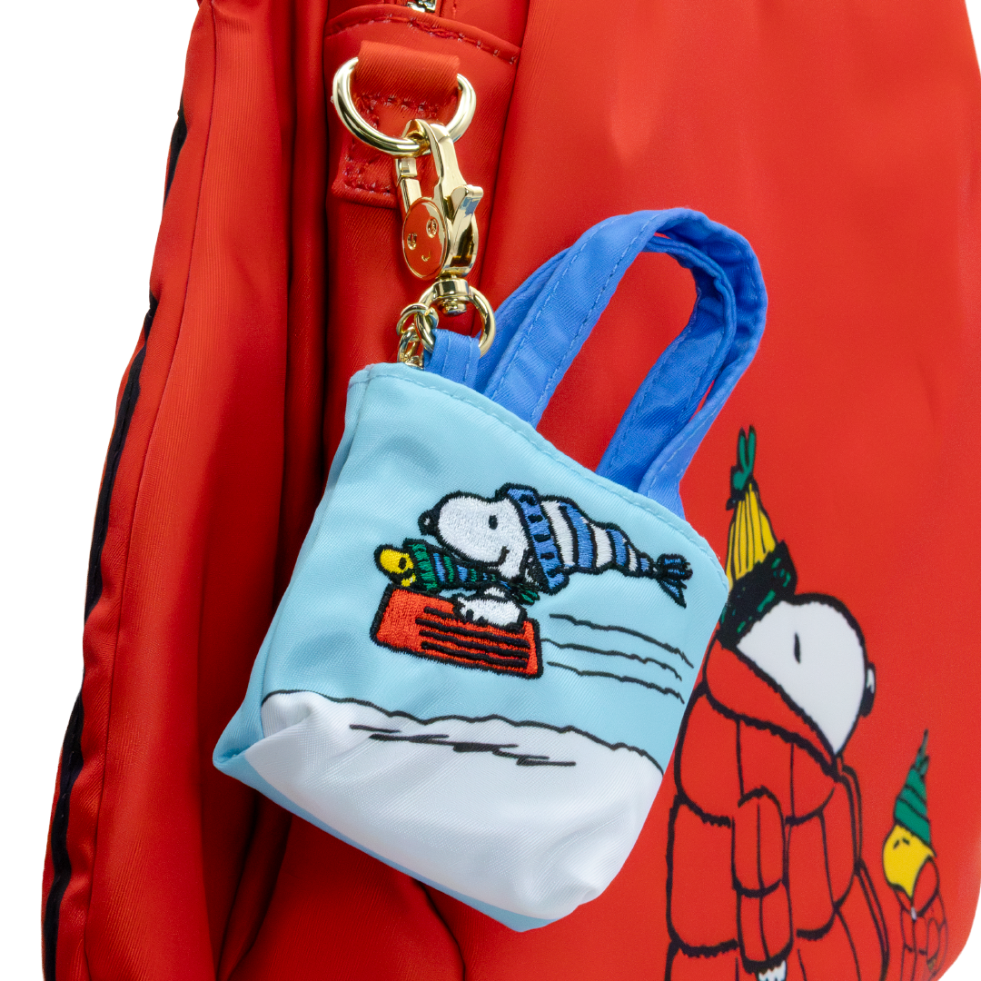 Peanuts Winter Scenes Mystery Box Mini Tote Bag Charms