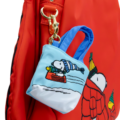 Peanuts Winter Scenes Mystery Box Mini Tote Bag Charms