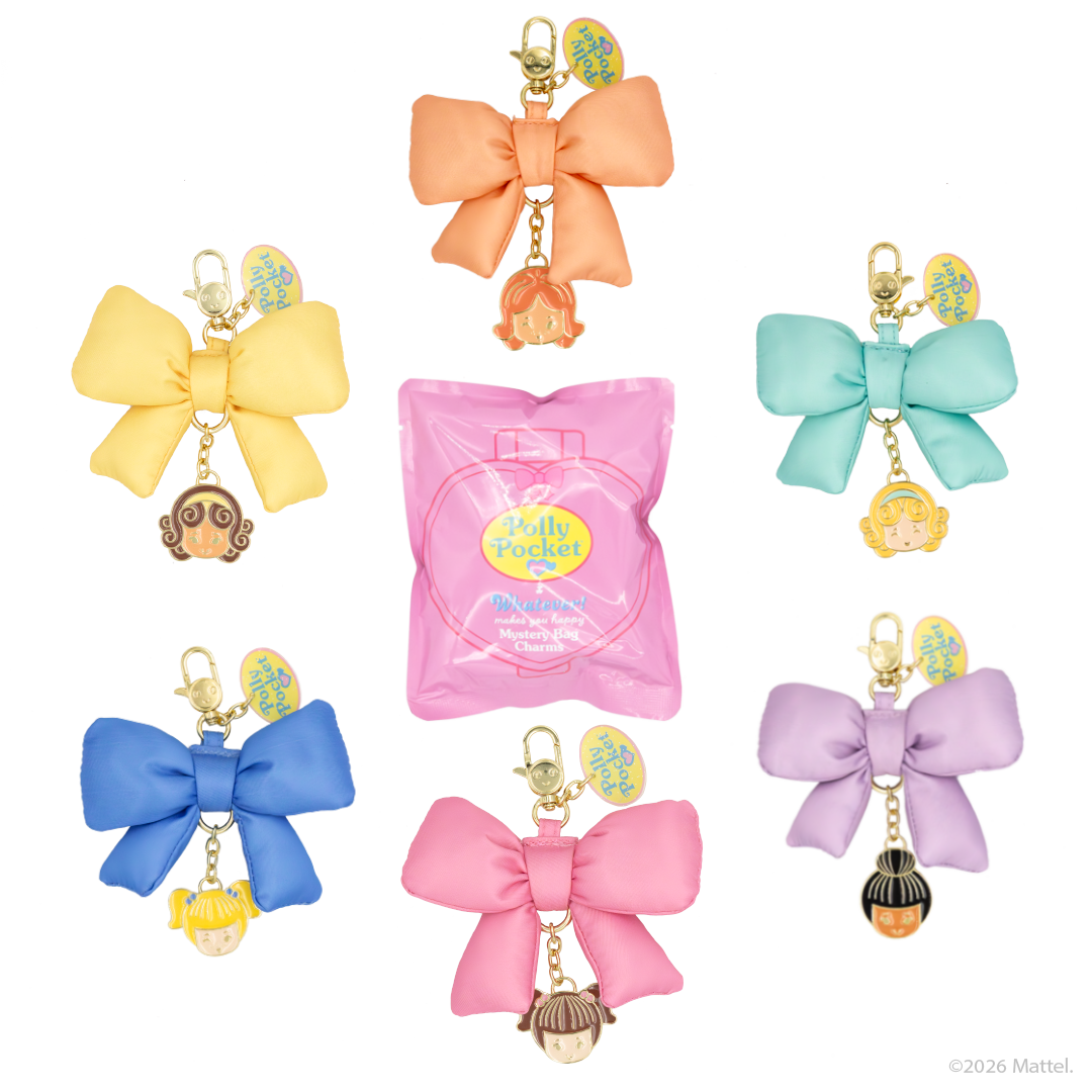 Polly Pocket™ Mystery Bag Puffy Bow Bag Charm
