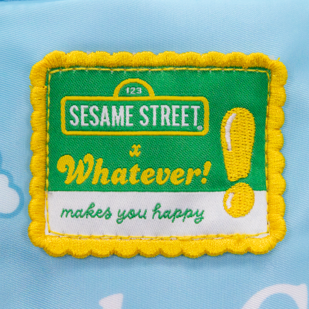 Whatever! Makes You Happy X Sesame Street Good Friends Great Times Oversized Tote Bag