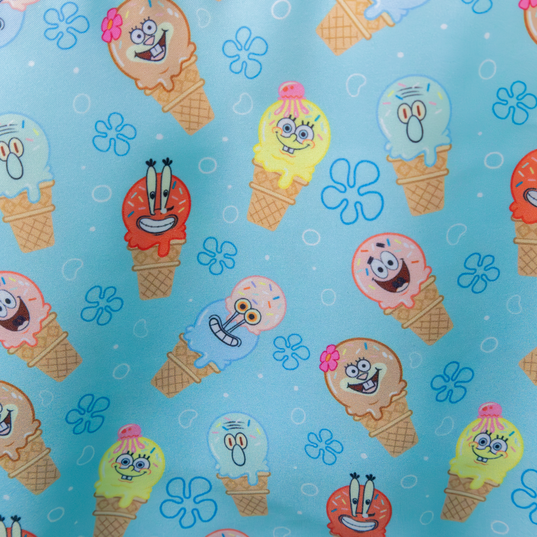Spongebob Quilted Nylon Oversize Tote Bag
