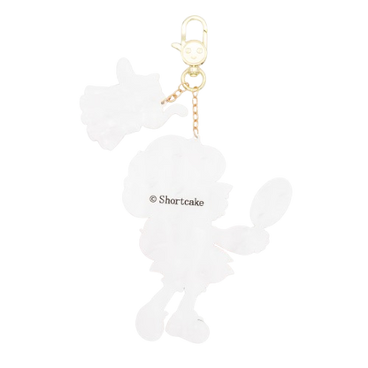 WEB EXCLUSIVE Strawberry Shortcake™ 5" Layered Acrylic Bag Charm w/ Custard Charm
