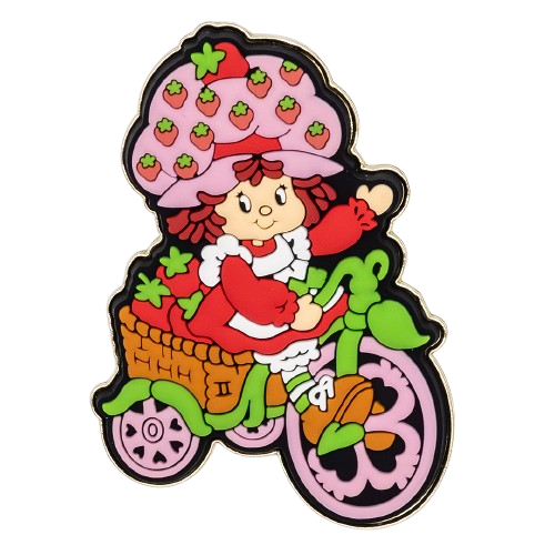 WEB EXCLUSIVE Strawberry Shortcake™ Scented Silicone Tricycle Pin