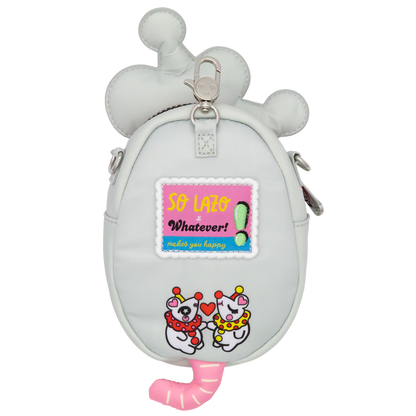 So Lazo Party Rat Mini Crossbody Bag Charm