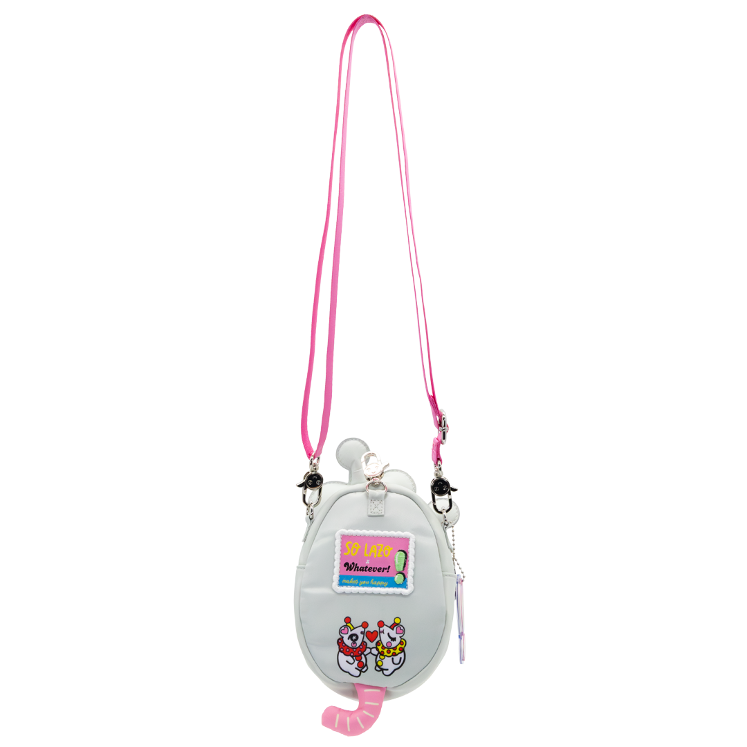 So Lazo Party Rat Mini Crossbody Bag Charm