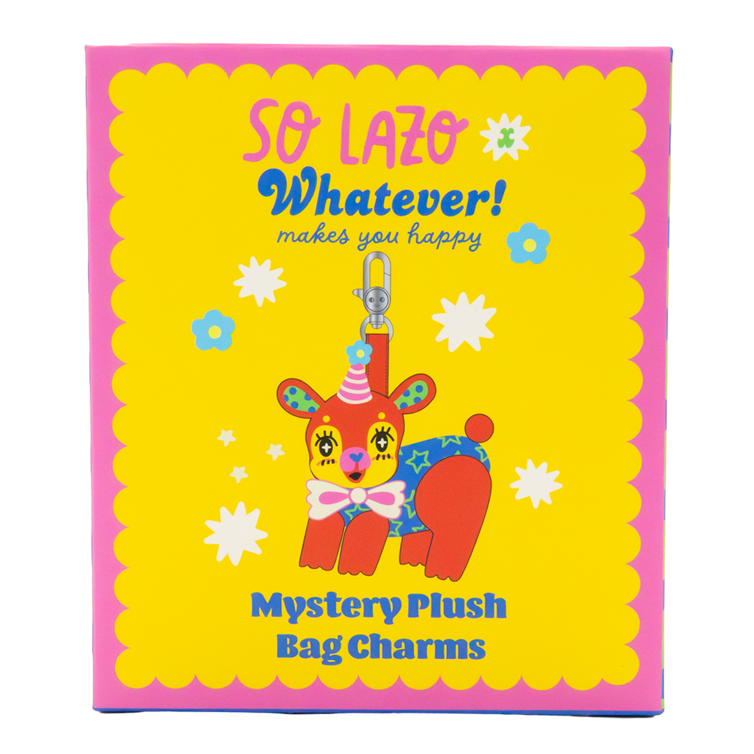So Lazo Mystery Box Party Animals Plush Bag Charms