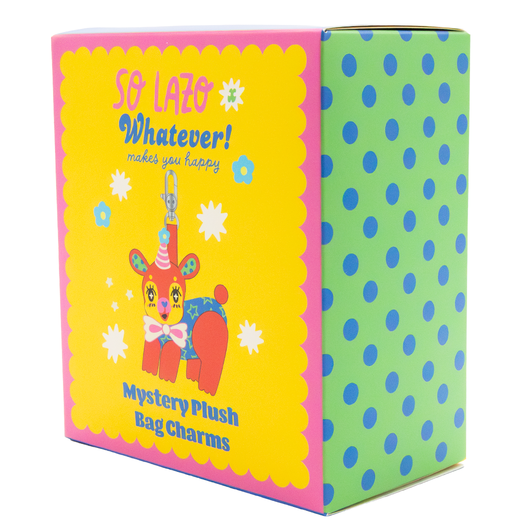 So Lazo Mystery Box Party Animals Plush Bag Charms