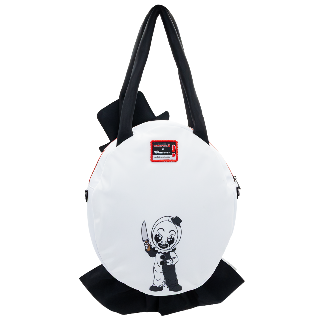 Terrifier 2 Art the Clown Oversized Head Nylon Tote Bag
