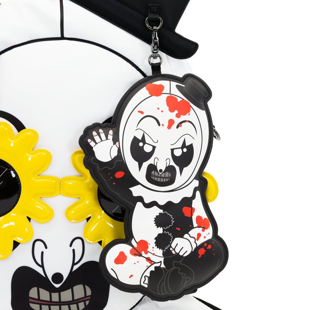 Terrifier 2 Art the Clown Oversized Padded Bag Charm