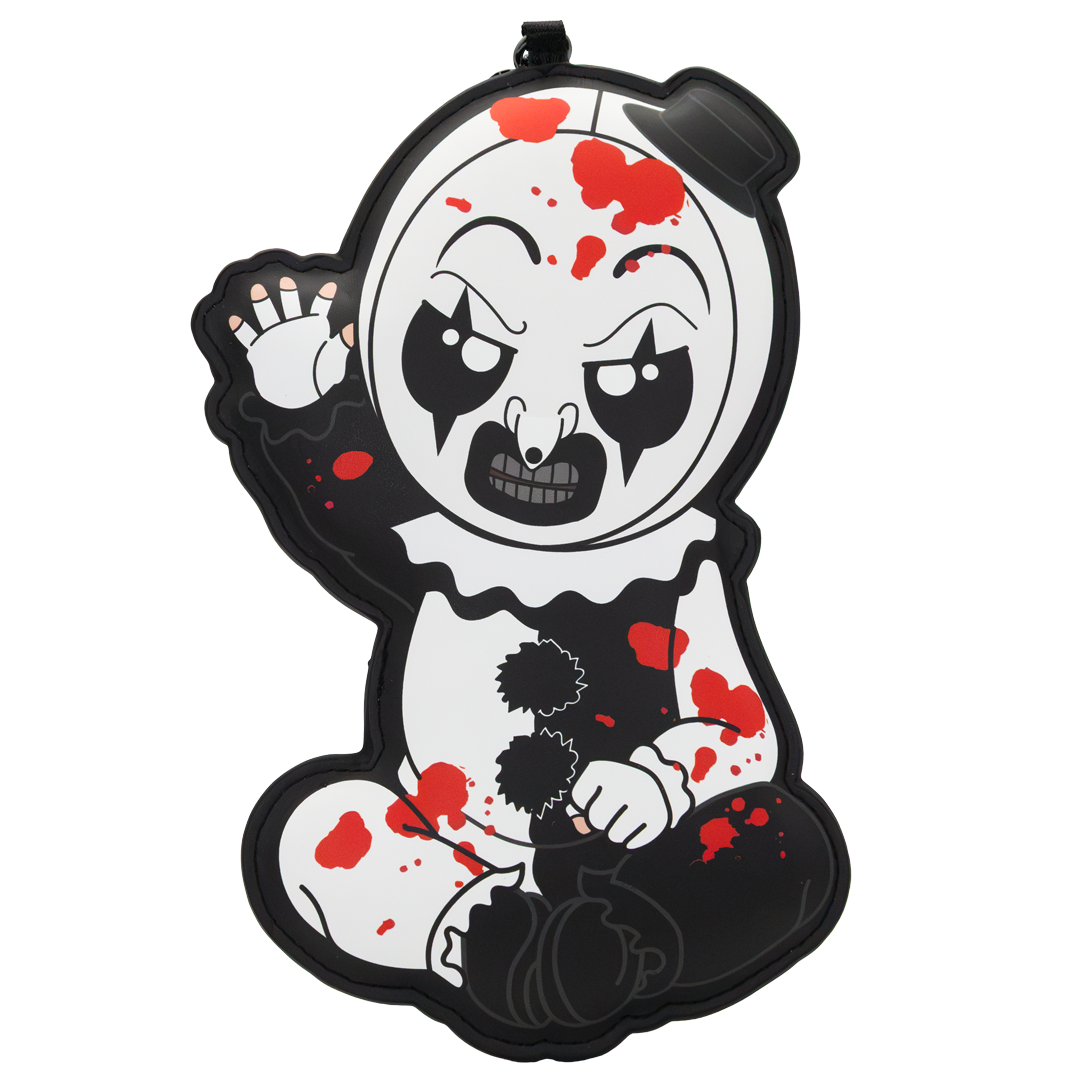 Terrifier 2 Art the Clown Oversized Padded Bag Charm