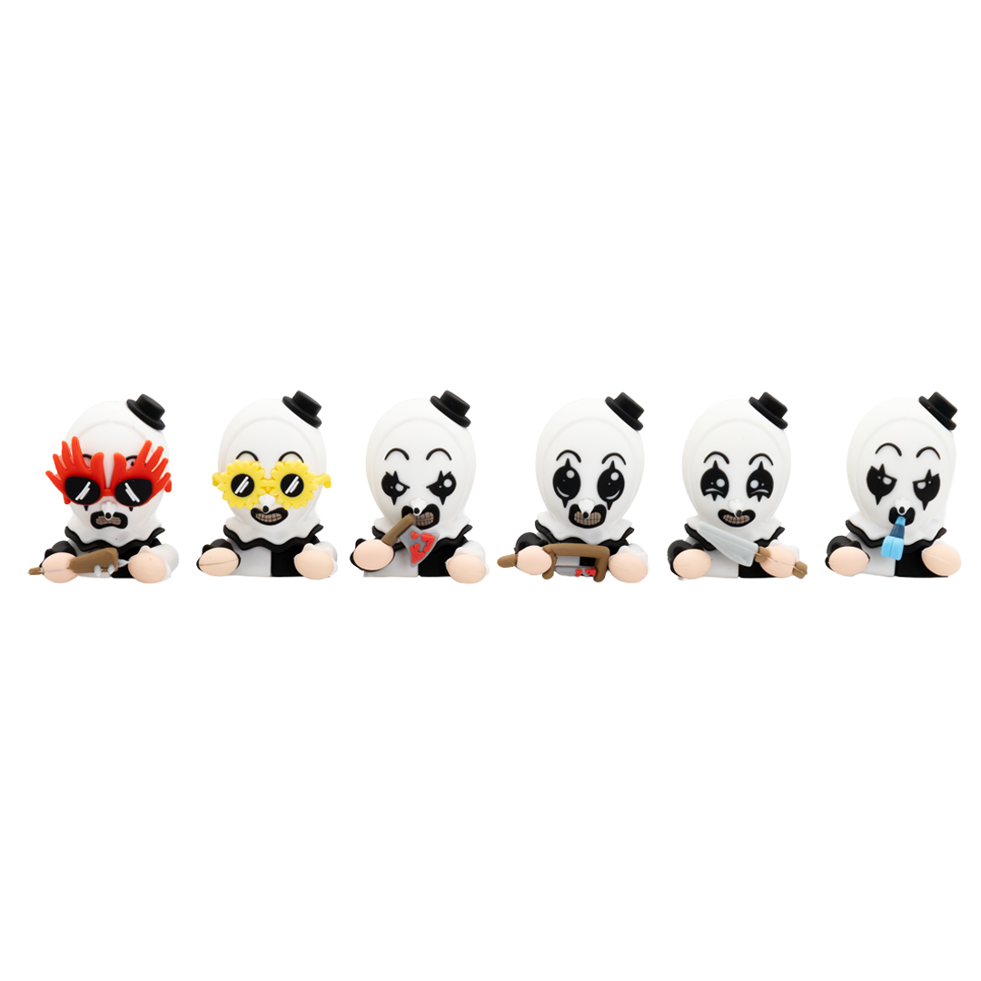 Terrifier 2 Mystery Box Art the Clown Phone Buddies