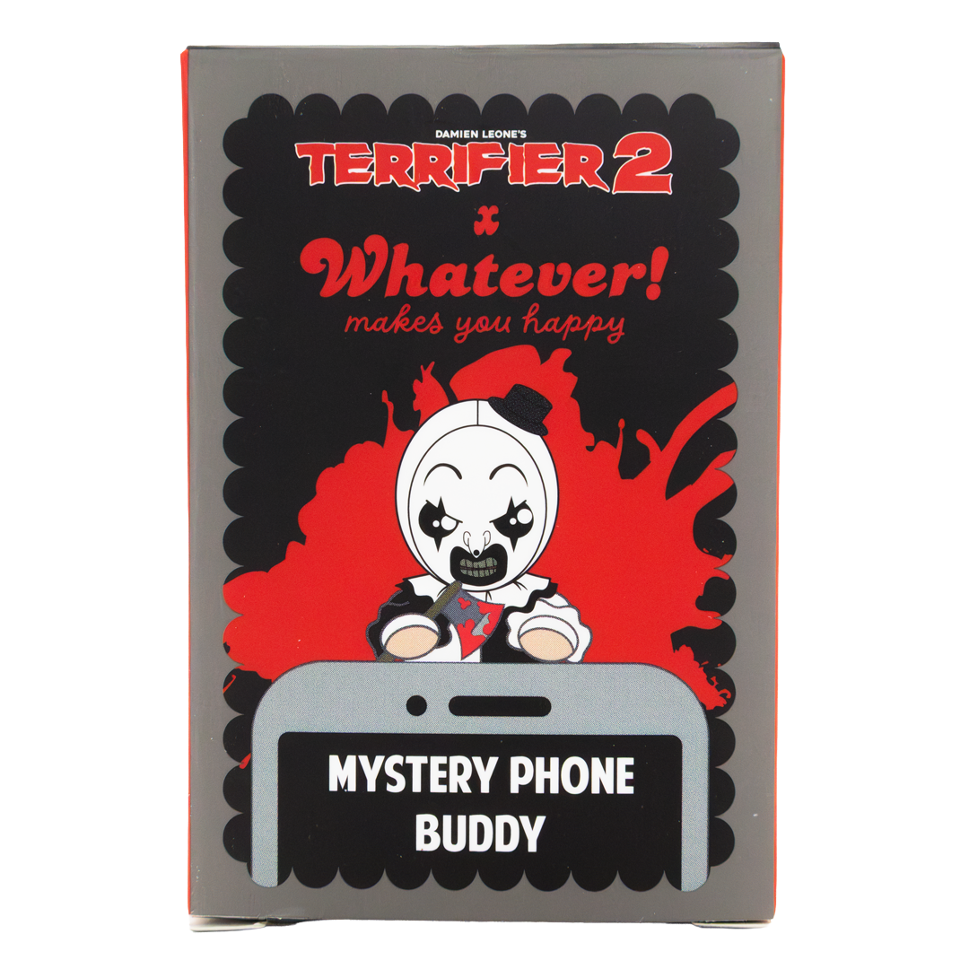 Terrifier 2 Mystery Box Art the Clown Phone Buddies
