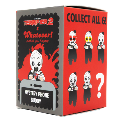 Terrifier 2 Mystery Box Art the Clown Phone Buddies