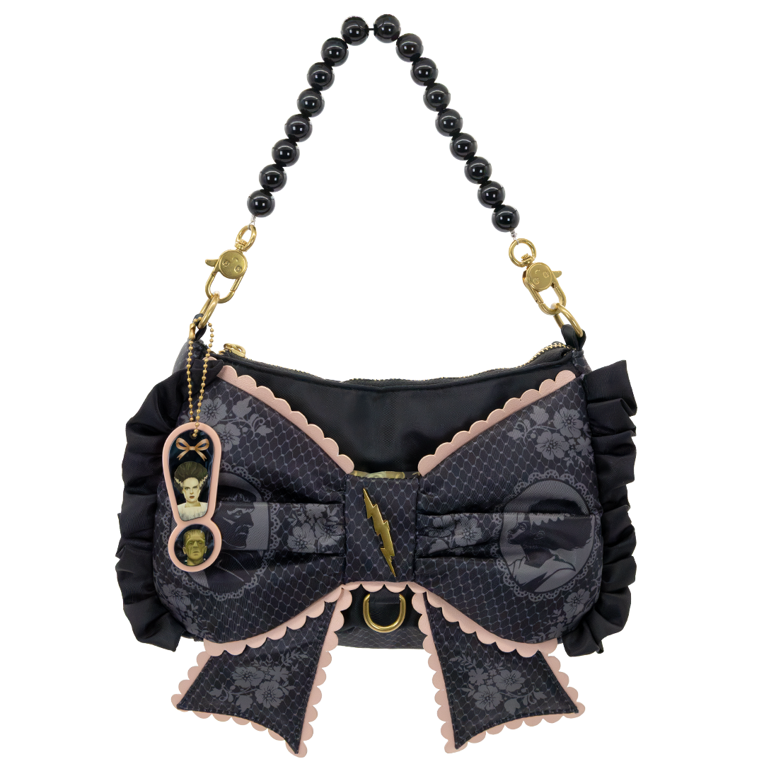 Universal Monsters Coquette Frankie & Bride Bow Baguette