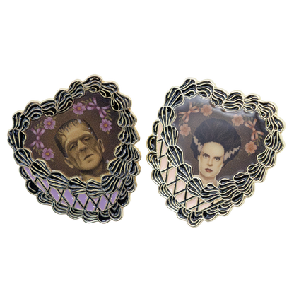 Universal Monsters Coquette Mystery Box Cake Epoxy Pins