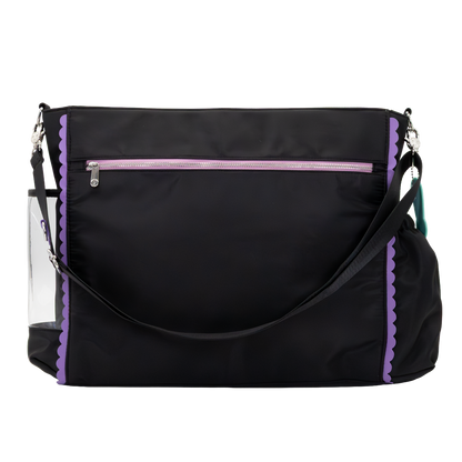 Whatever! Makes You Happy Black Emotional Support Trinket Bag