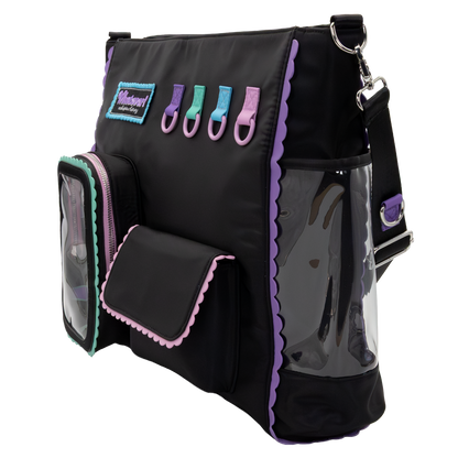 Whatever! Makes You Happy Black Emotional Support Trinket Bag