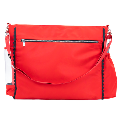 Whatever! Makes You Happy Red Emotional Support Trinket Bag