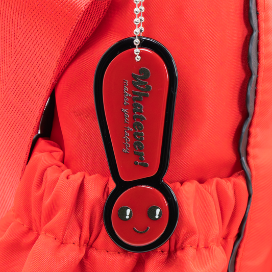 Whatever! Makes You Happy Red Emotional Support Trinket Bag