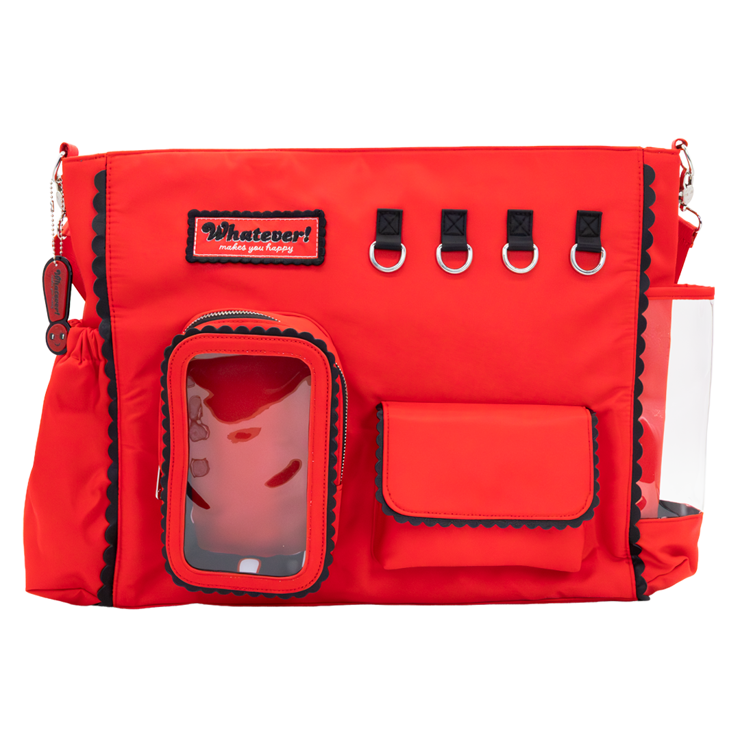 Whatever! Makes You Happy Red Emotional Support Trinket Bag
