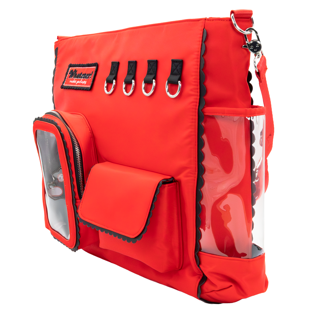 Whatever! Makes You Happy Red Emotional Support Trinket Bag