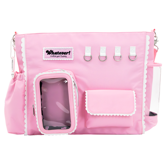 Whatever! Makes You Happy Pink Emotional Support Trinket Bag