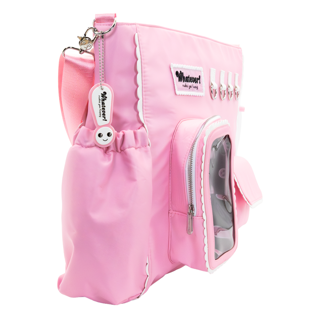 Whatever! Makes You Happy Pink Emotional Support Trinket Bag