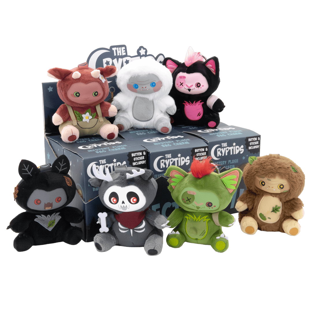 The Cryptids Series 1 Mystery Box Plush Bag Charm