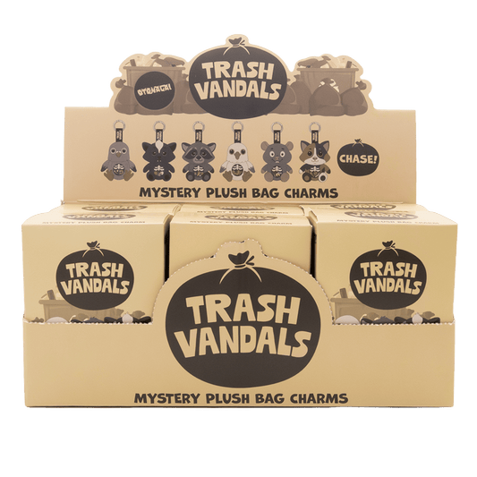 Trash Vandals Mystery Box Plush Bag Charms