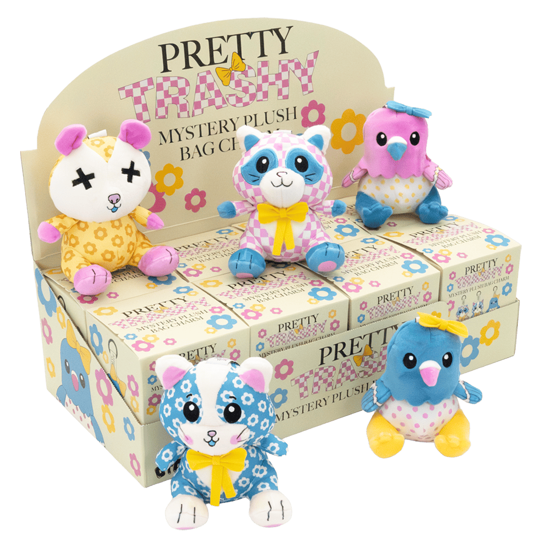 Pretty Trashy Mystery Plush Bag Charms