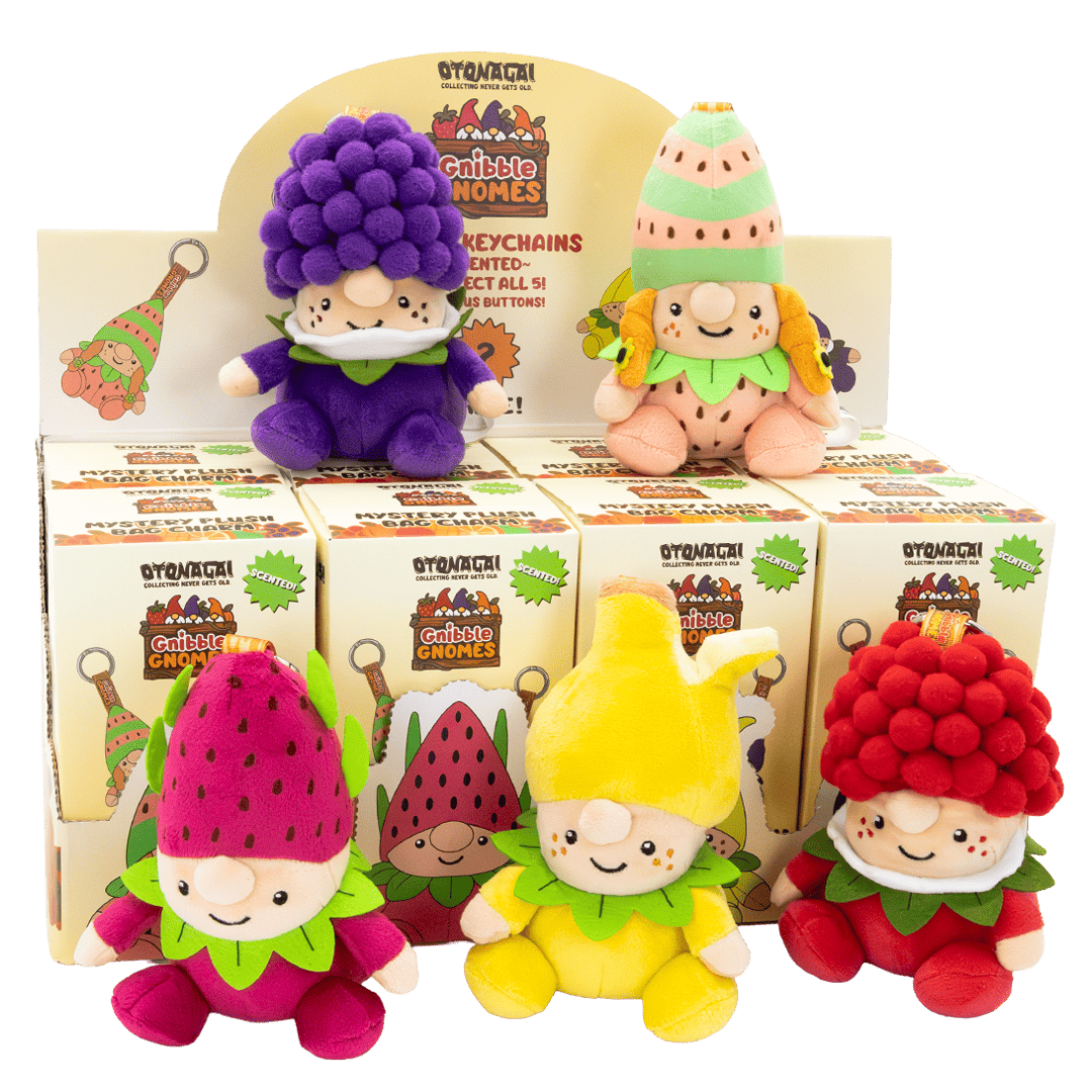 Gnibble Gnomes Mystery Box Scented Plush Bag Charms