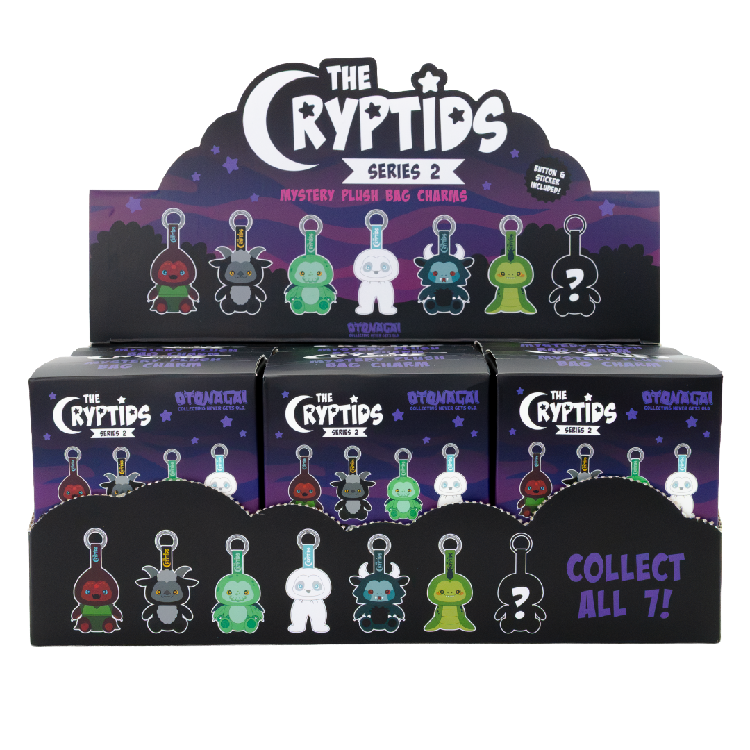 The Cryptids Series 2 Mystery Box Plush Bag Charms