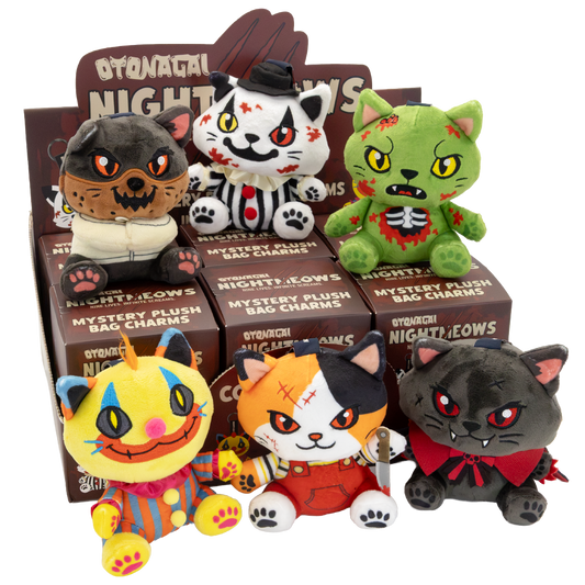Nightmeows Mystery Box Plush Bag Charms (PDQ 6)