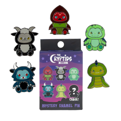 The Cryptids Series 2 Mystery Box Enamel Pins