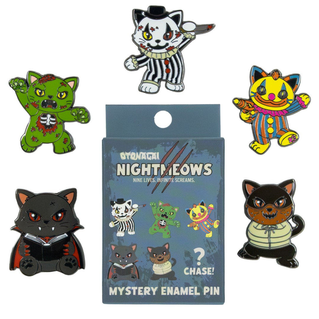 Nightmeows Mystery Box Enamel Pins