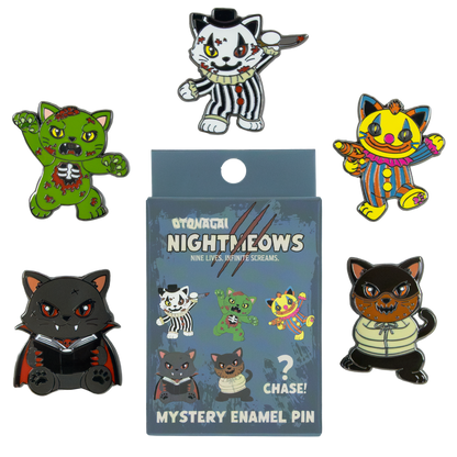Nightmeows Mystery Box Enamel Pins