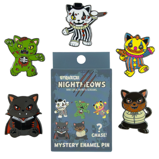 Nightmeows Mystery Box Enamel Pins