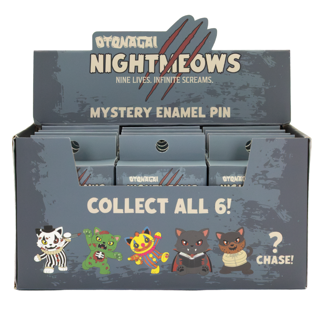 Nightmeows Mystery Box Enamel Pins (PDQ 12)