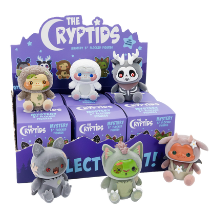 The Cryptids Series 1 Mystery Flocked Figures