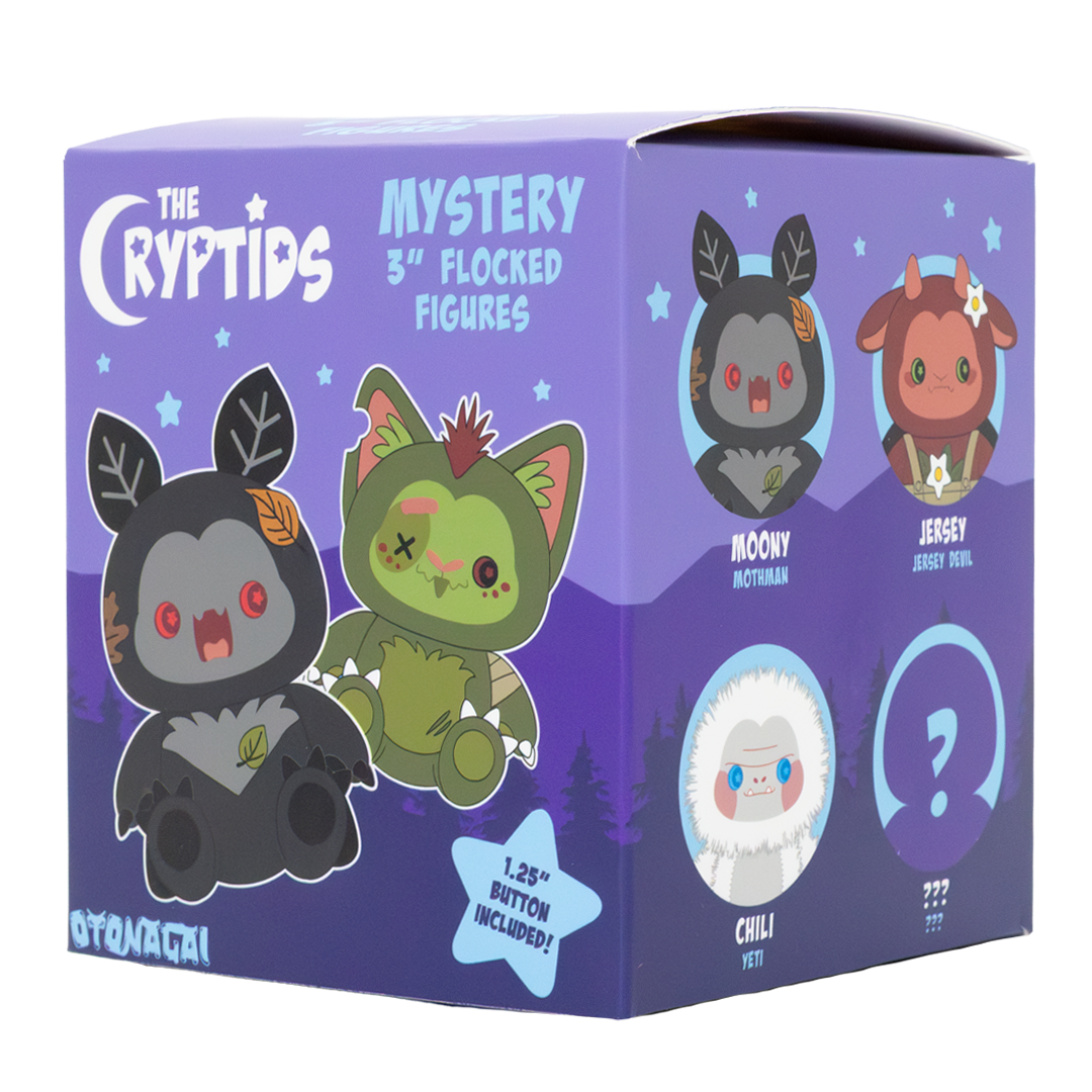 The Cryptids Series 1 Mystery Flocked Figures