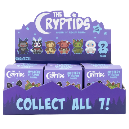 The Cryptids Series 1 Mystery Flocked Figures