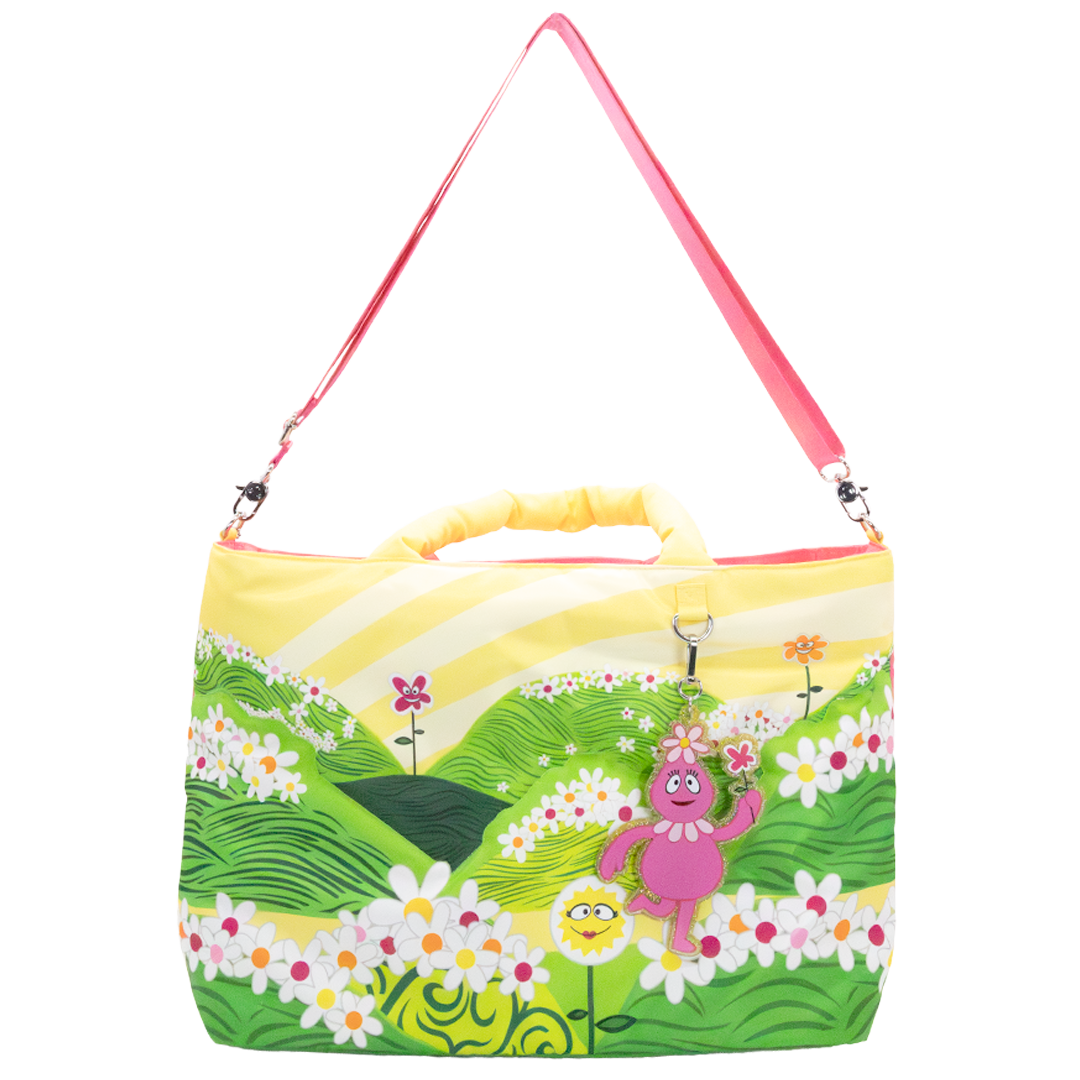 Yo Gabba Gabba Lands Double Sided Puffy Tote Bag