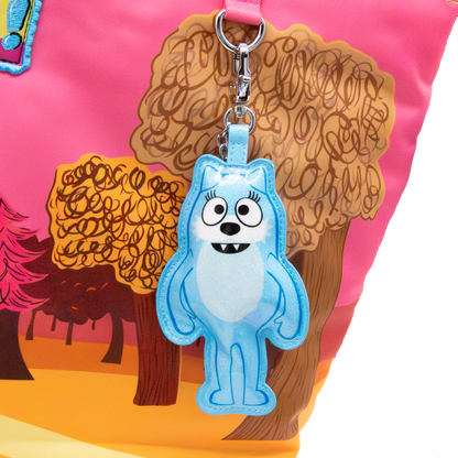 Yo Gabba Gabba Mystery Bag Glitter Vinyl Characters Padded Bag Charms