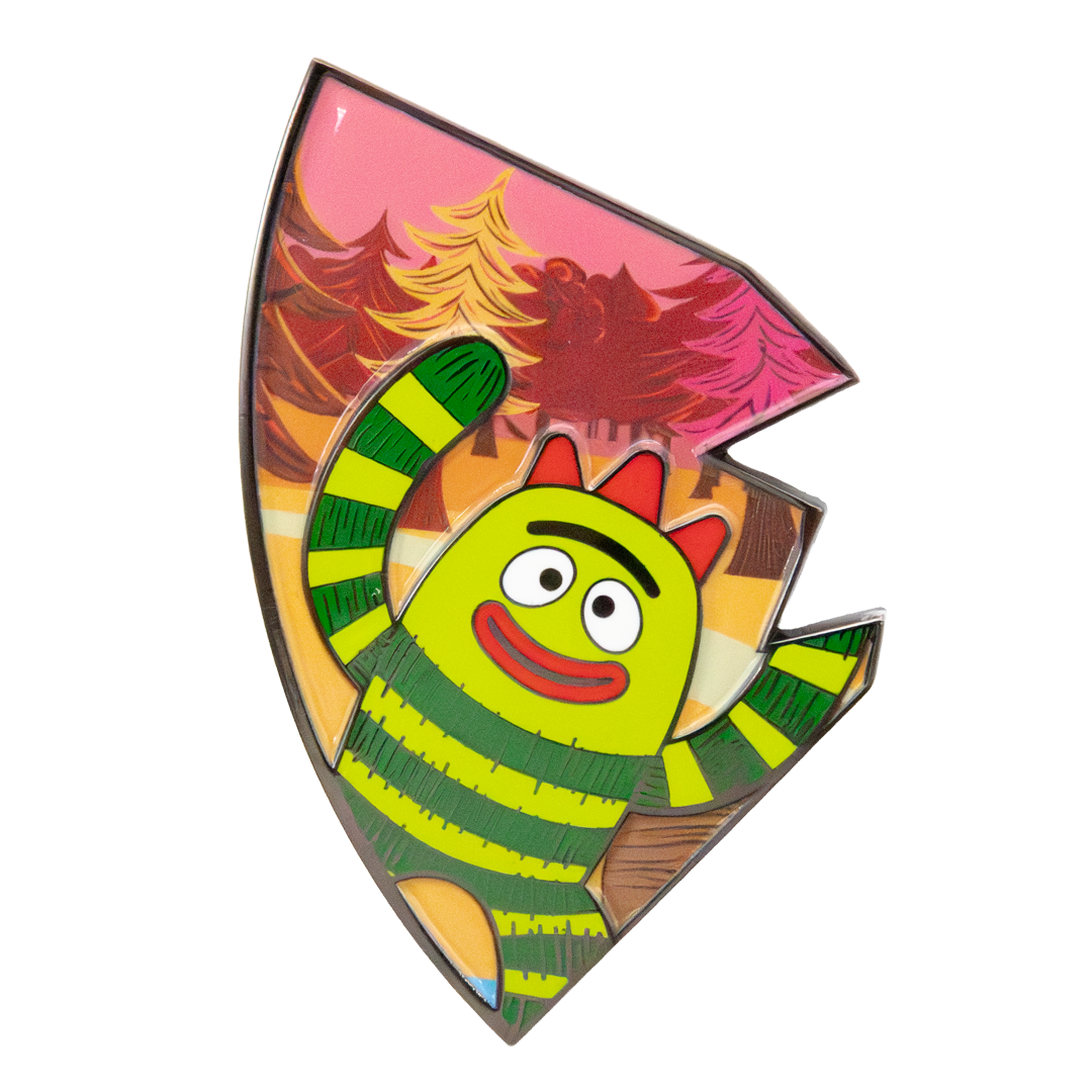 Yo Gabba Gabba Mystery Box Gabba Land Puzzle Enamel Pins