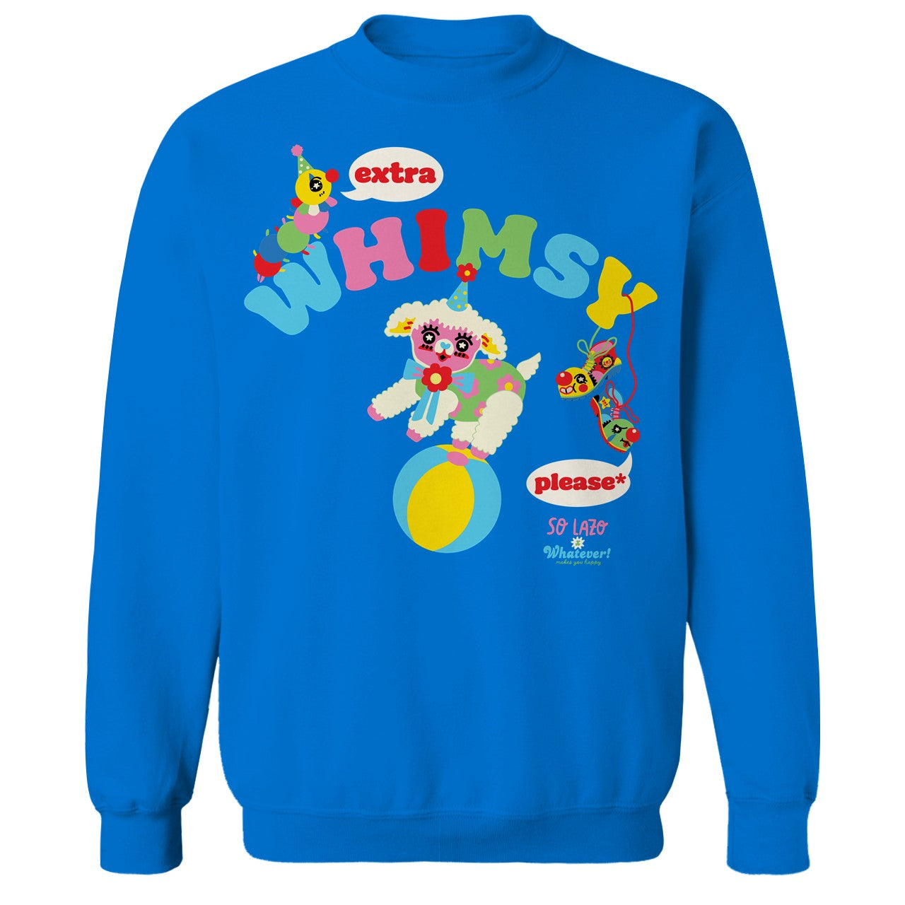 WMYH x So Lazo Extra Whimsy Please Crew Neck