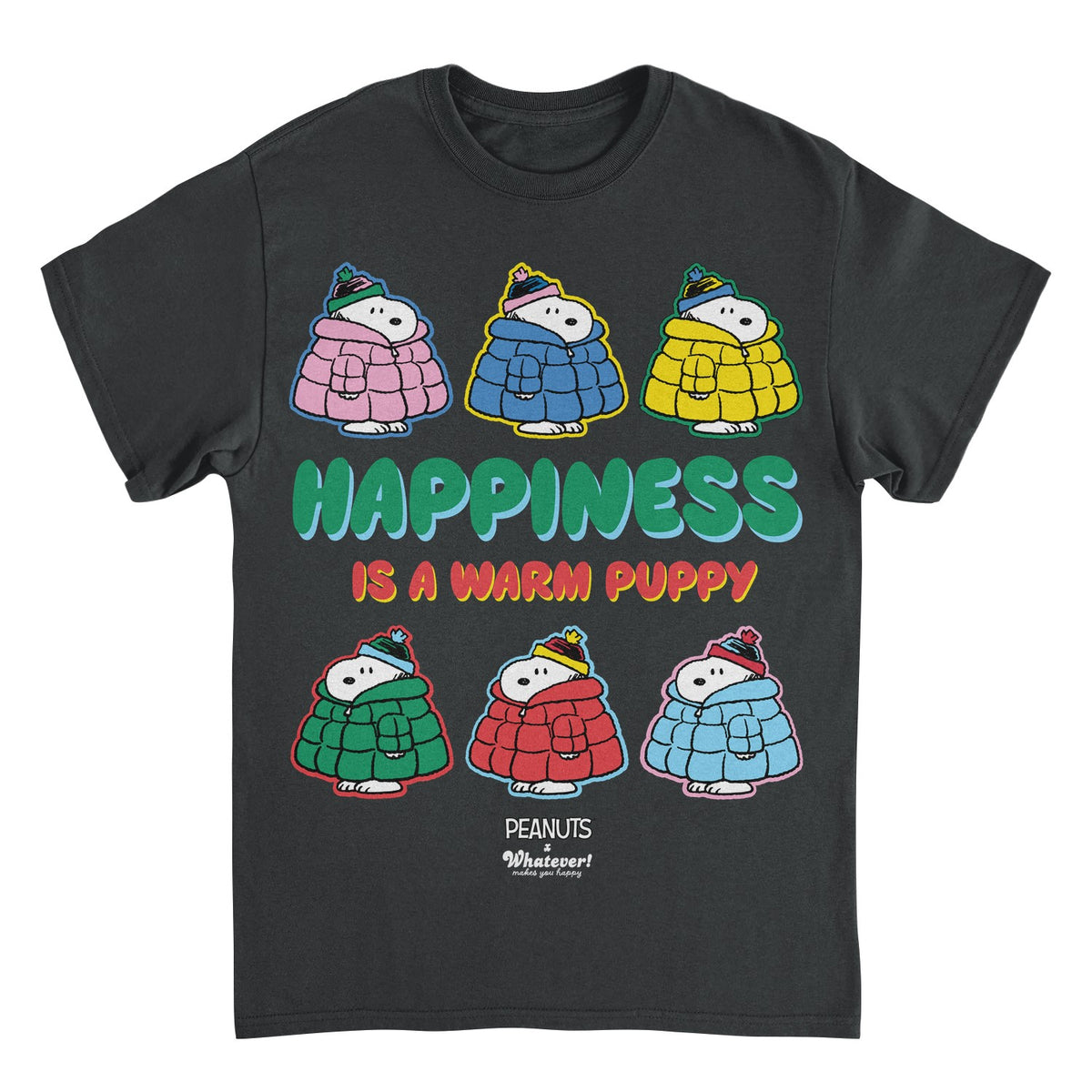 WMYH x Peanuts Snoopy Happiness Is A Warm Puppy Tee Shirt