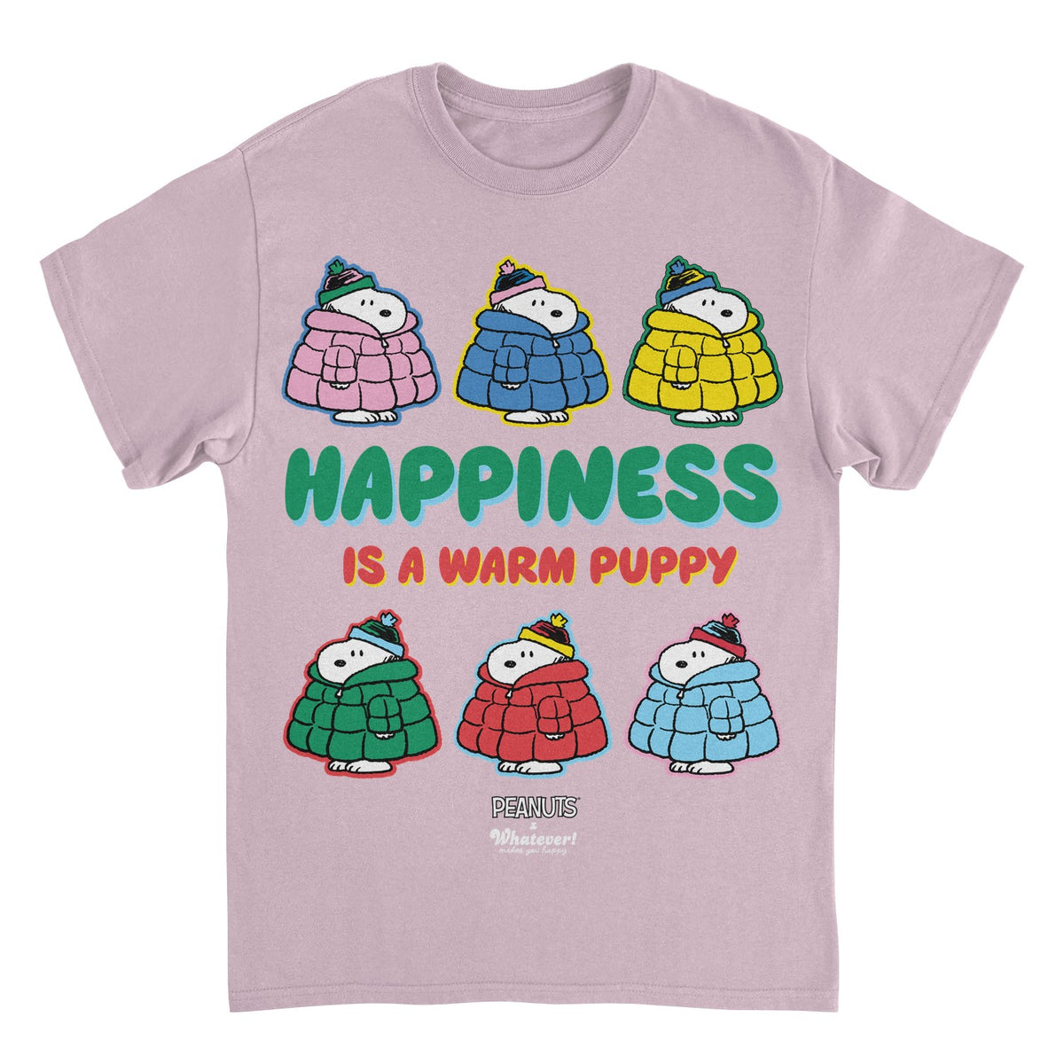 WMYH x Peanuts Snoopy Happiness Is A Warm Puppy Tee Shirt